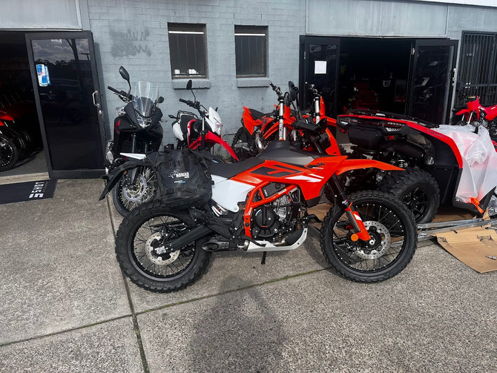 Strzelecki-Packtaschen + Rolltaschen-Kombination