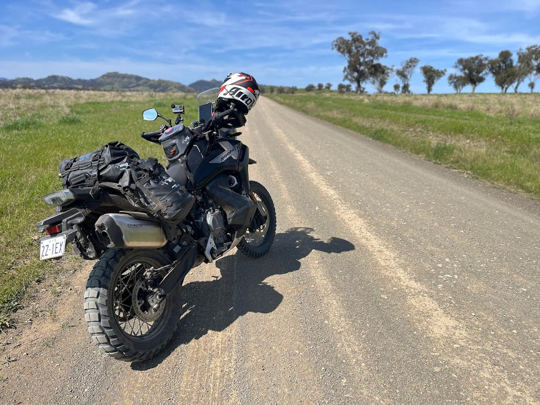 Strzelecki-Packtaschen + Rolltaschen-Kombination