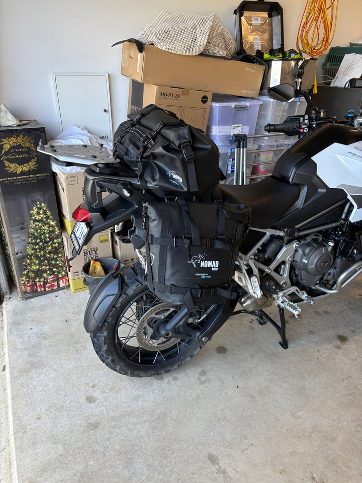 NOMAD MOTO Soft Panniers Waterproof 80L System