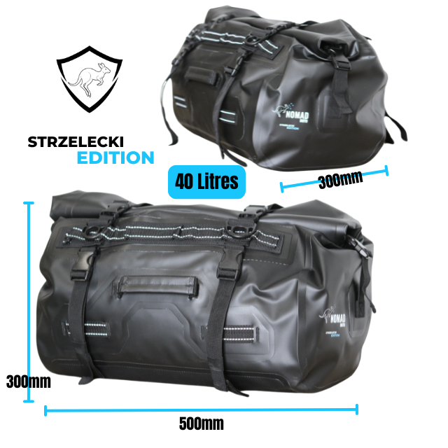 NOMAD MOTO 40L Soft Roll Bag | Durable Waterproof Luggage