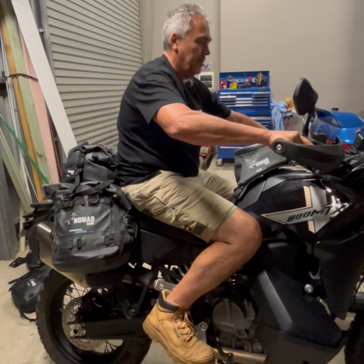 Strzelecki-Packtaschen + Rolltaschen-Kombination