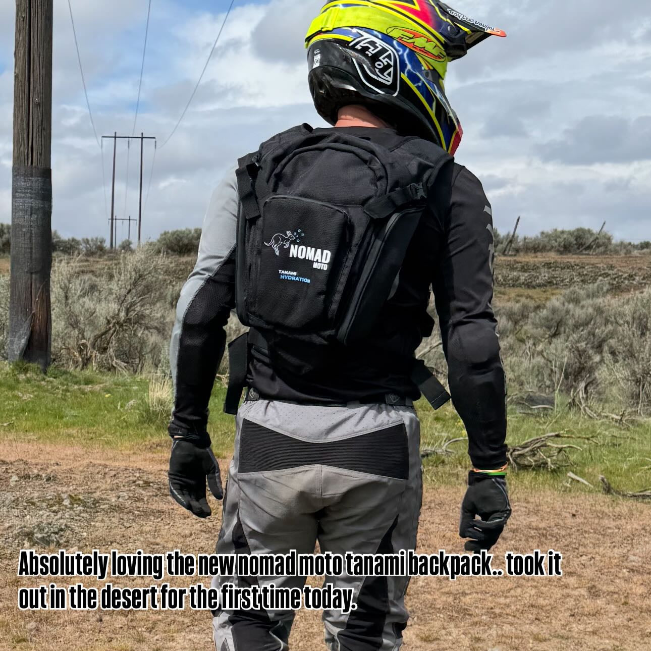 Motorcycle Hydration Pack for Adventure Riding