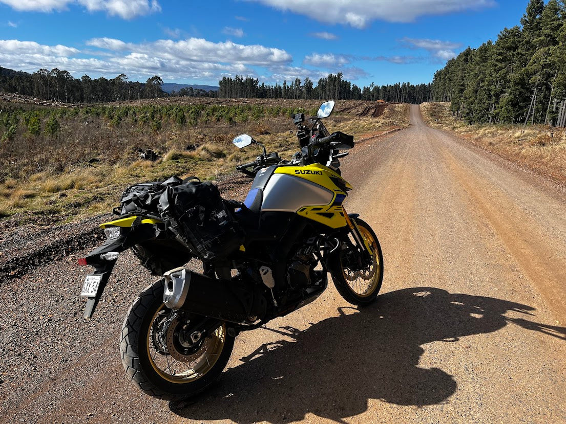 Long Rider Rackless Motorcycle Rackless Motorcycle Luggage Designed Forward of the Axle