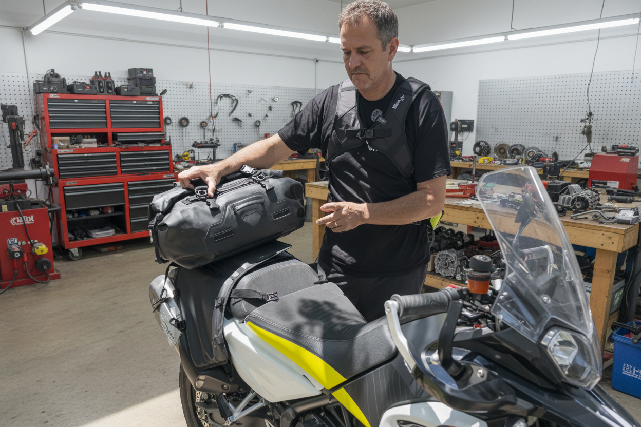 ADJUSTABLE STOCKMAN RACKLESS 50L