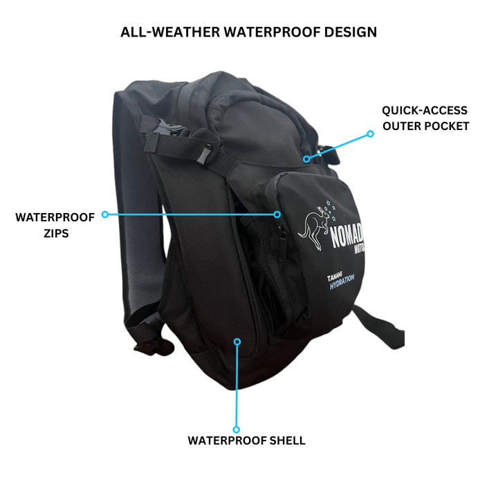 NOMAD MOTO TANAMI BACKPACK - NOMAD MOTO