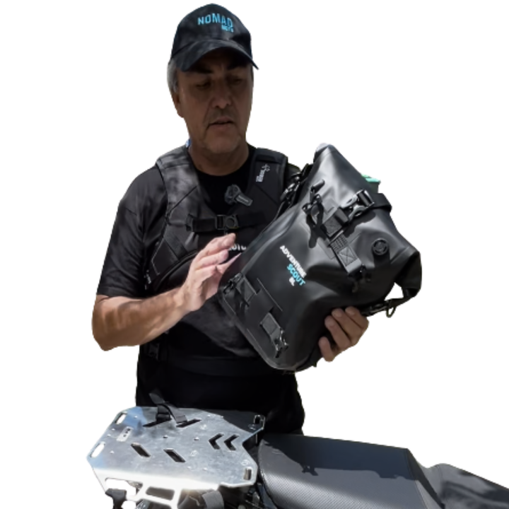 NOMAD MOTO Adventure Scout 8L – Waterproof Tail & Rack Bag - NOMAD MOTO
