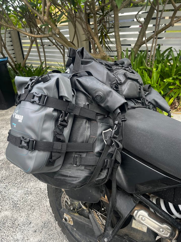 Crash bar + tail bags