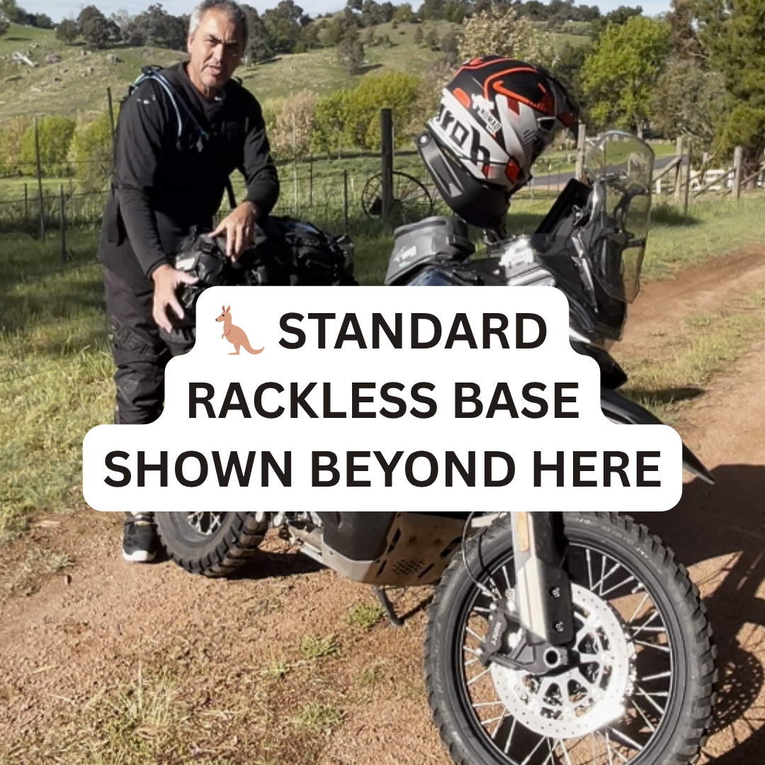NOMAD MOTO Rackless 65L - Adjustable Base - NOMAD MOTO