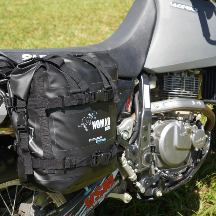 Rugged waterproof motorcycle pannier