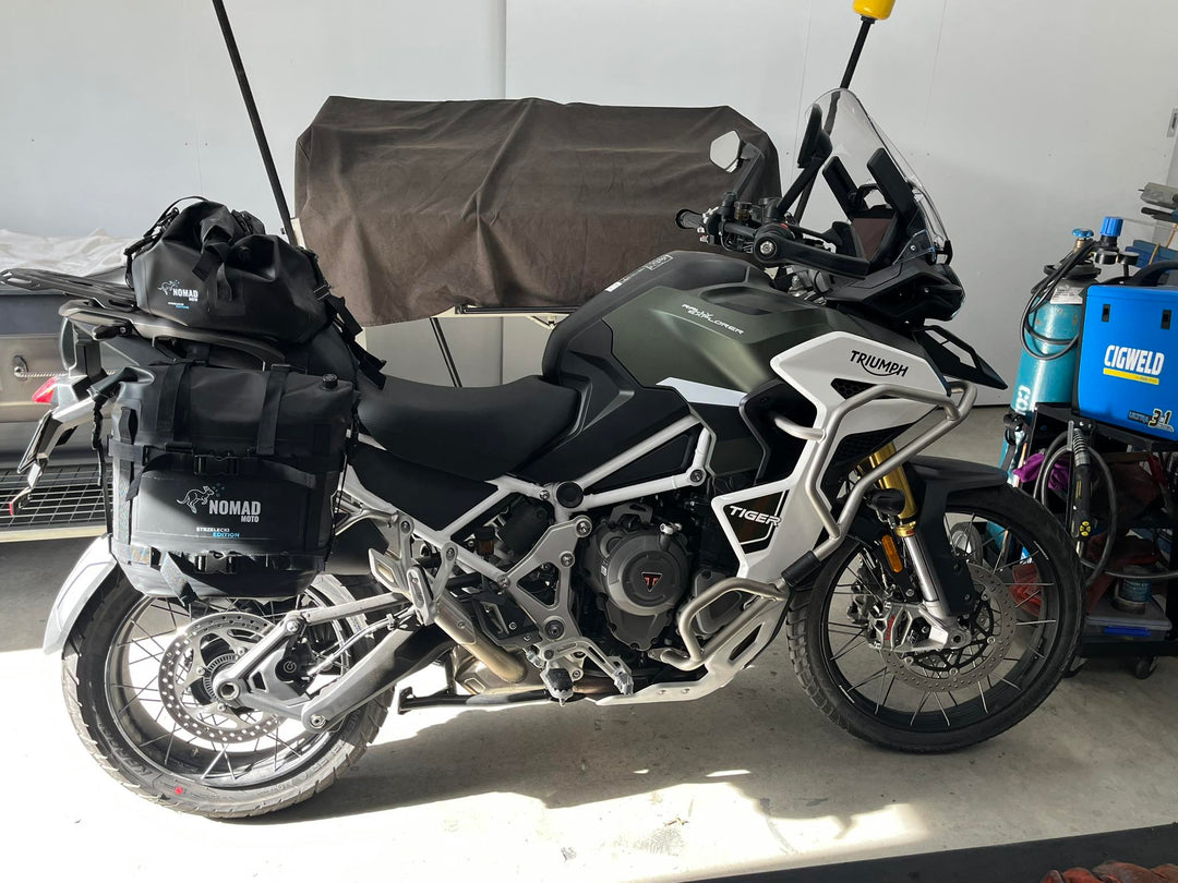 NOMAD MOTO Soft Panniers Waterproof 65L System - NOMAD MOTO