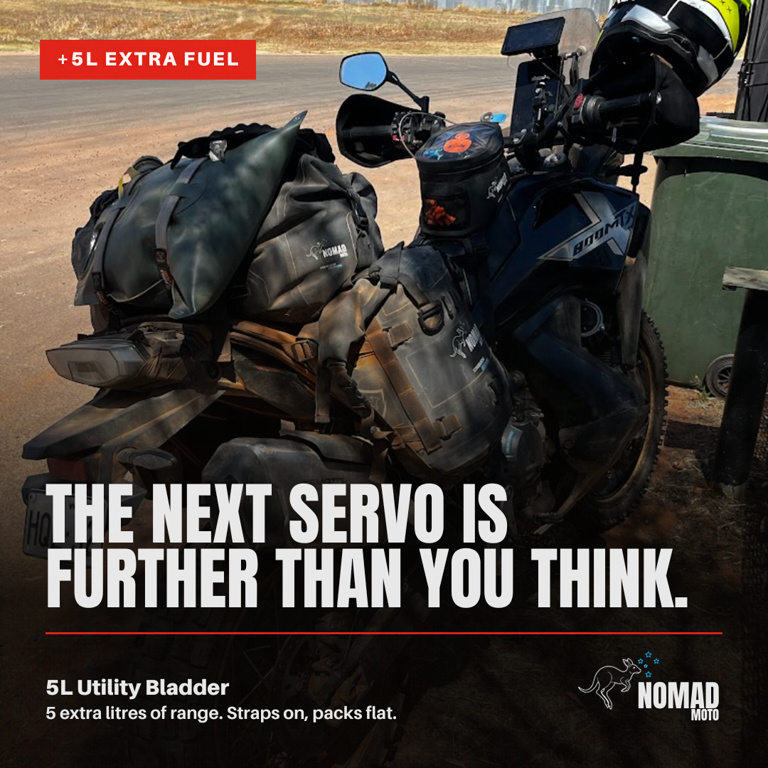 5L UTILITY BLADDER  + ROOSTRAPS™ 5L | EXPEDITION BUNDLE - NOMAD MOTO