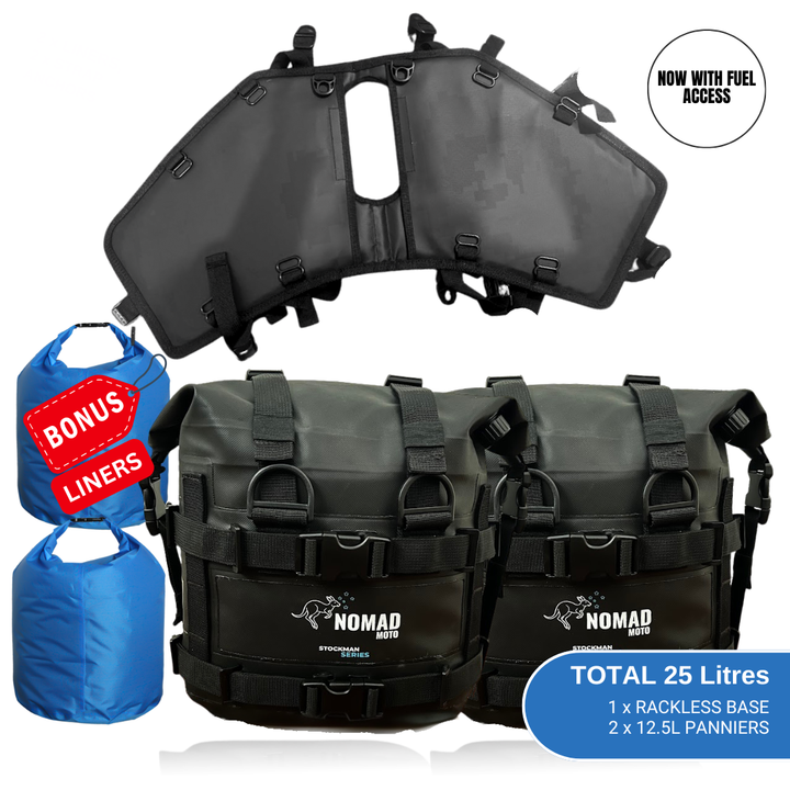 Stockman Rackless System 25L - NOMAD MOTO