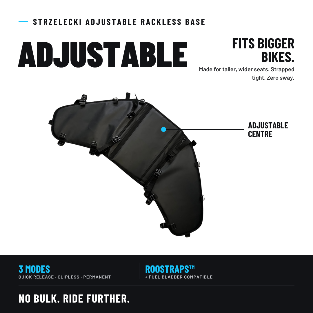 Strzelecki Adjustable Rackless System 80L