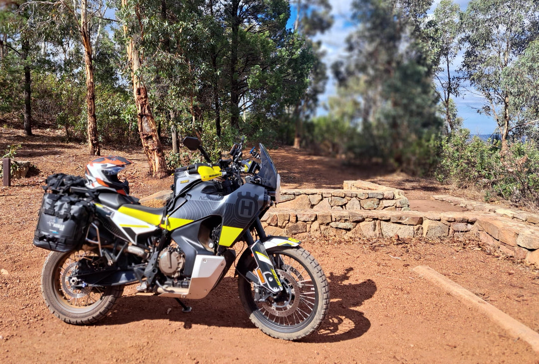 Maximize adventure using waterproof 40L panniers