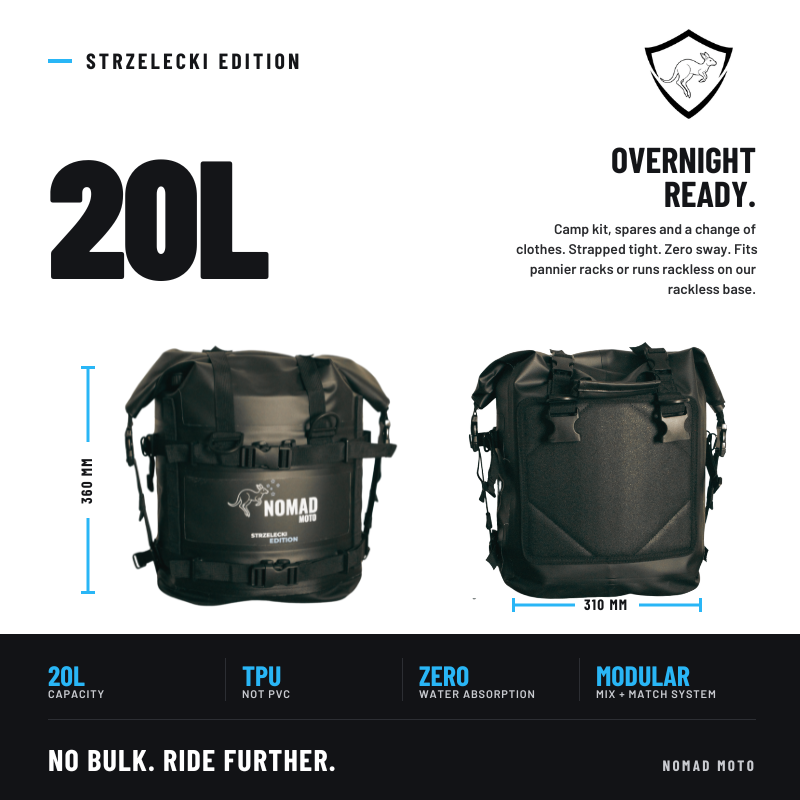 STRZELECKI PANNIER KIT — 65L