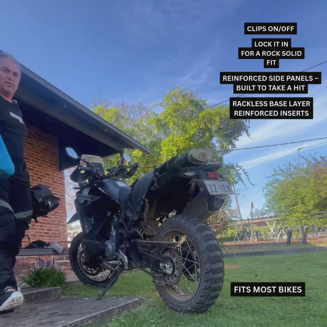 NOMAD MOTO Rackless 80L – Waterproof Soft Luggage