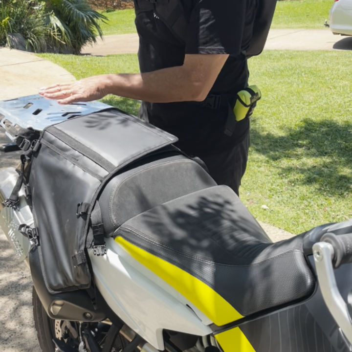 NOMAD MOTO Adjustable Rackless 50L – Waterproof Soft Luggage
