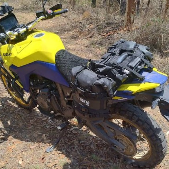 Strzelecki-Packtaschen + Rolltaschen-Kombination